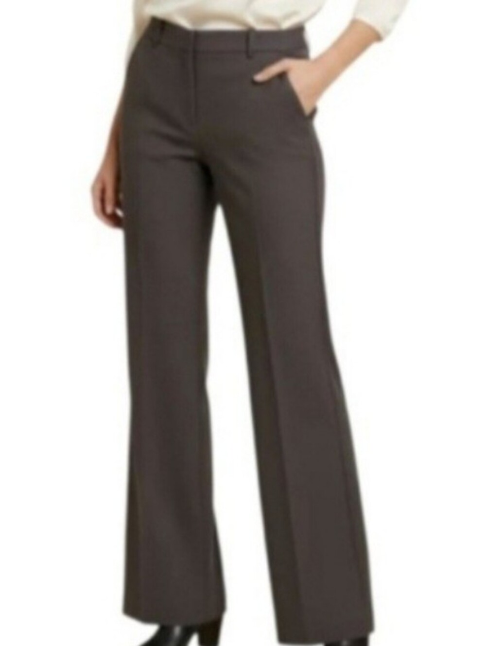 "Express Editor" Beautiful Taupe Dress Pants – Size 2R Brand New